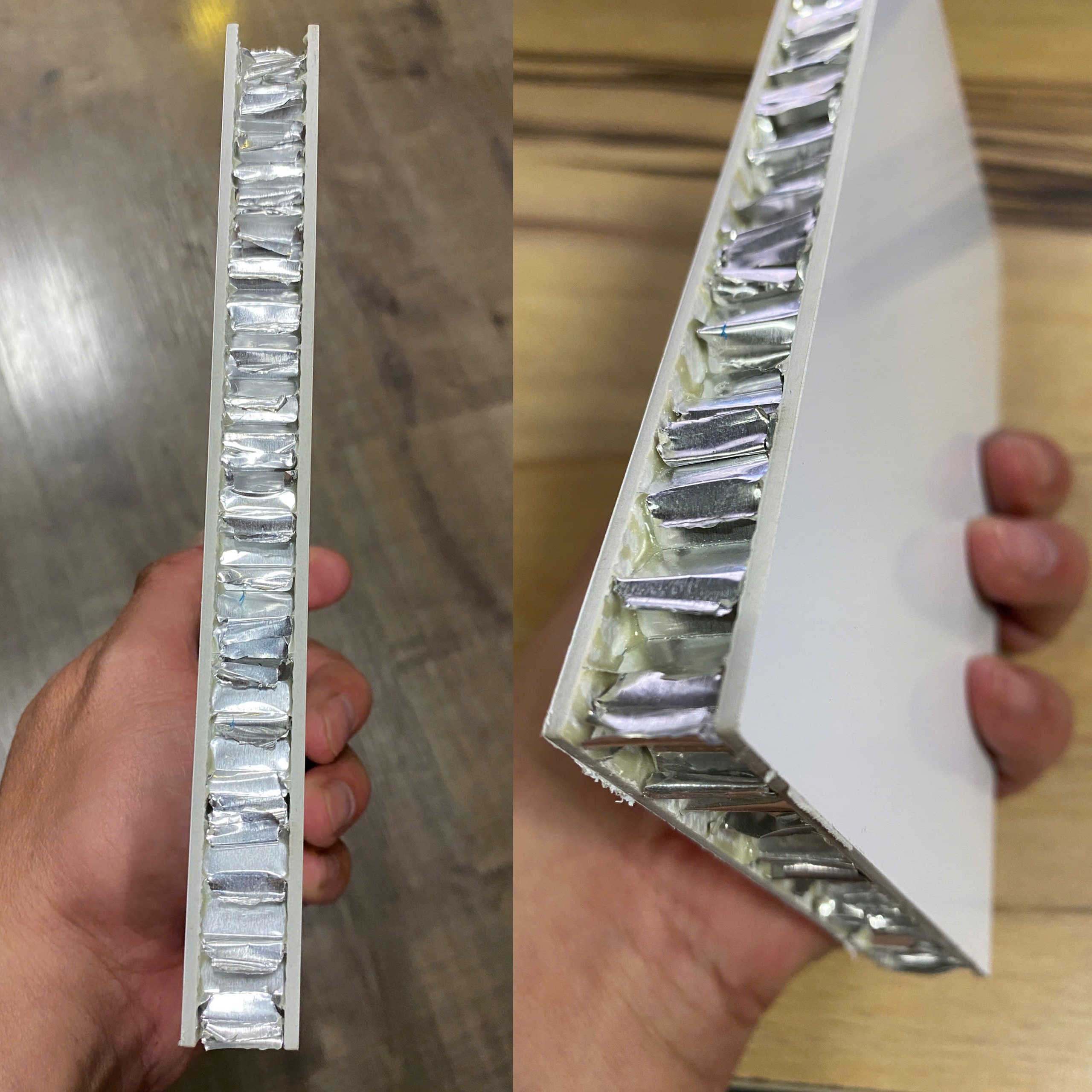 Tấm nhôm tổ ong S8 - Tấm nhôm tổ ong SPC mật độ cao cấu trúc phức hợp đa tầng